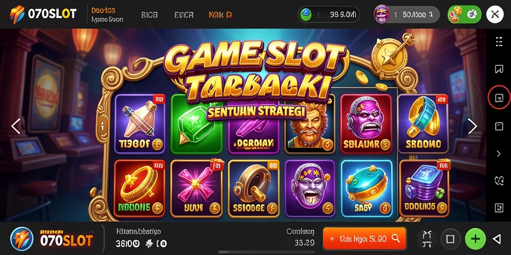 Tangkapan layar gameplay <strong>070SLOT</strong> yang menampilkan fitur dan strategi menarik.