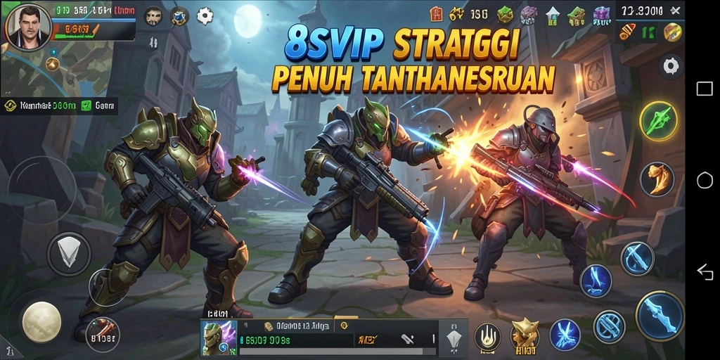 Screenshot gameplay 8SVIP yang penuh strategi dan aksi.