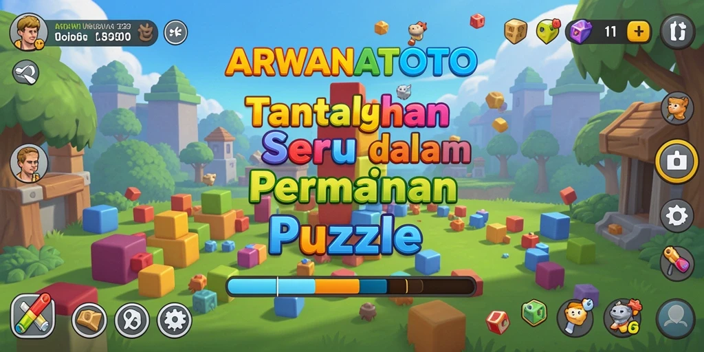 Tampilan gameplay ARWANATOTO yang menantang dan menarik.
