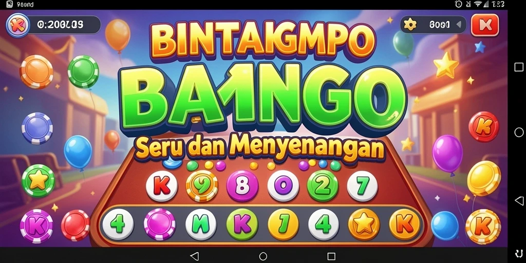 Tampilan gameplay BINTANGMPO yang seru dan interaktif.