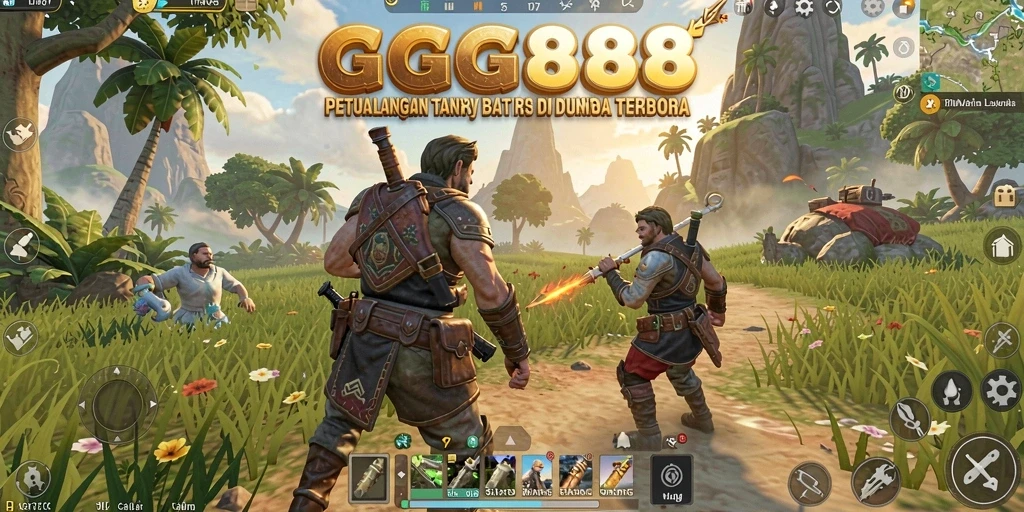 Gameplay seru dalam dunia terbuka GGG888 penuh petualangan.