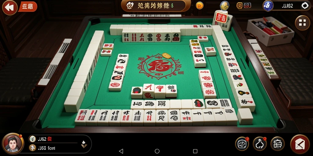 Gameplay Mahjong mendebarkan di JJ62 dengan berbagai level.
