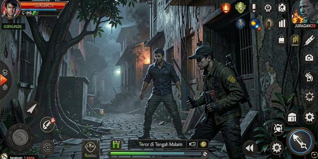 Gameplay Horror yang mendebarkan dan menakutkan