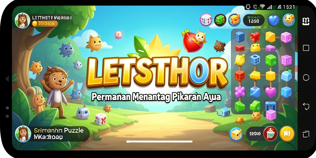 Tampilan gameplay LETSTHOR yang memikat dan menantang.
