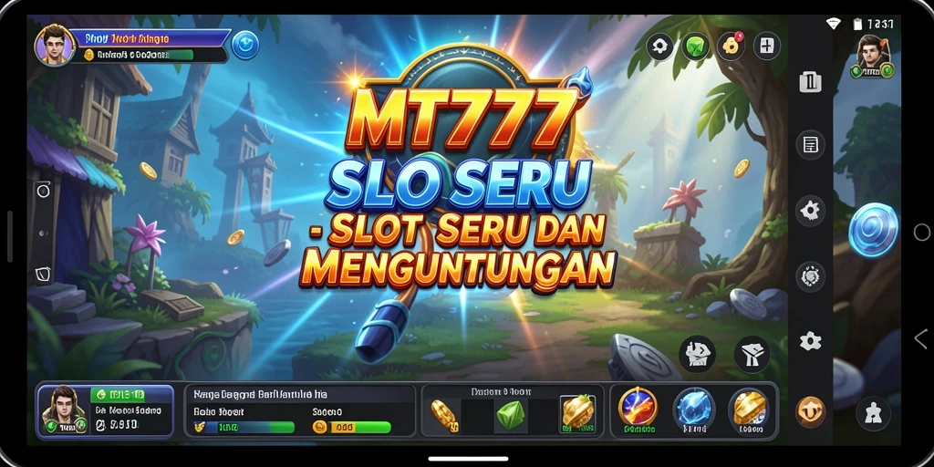 Tampilan seru dari gameplay slot MT777 yang mengasyikkan.