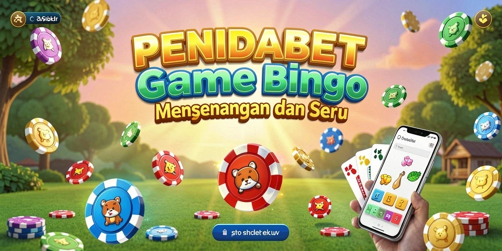 Tampilan menarik dari gameplay Bingo di PENIDABET.