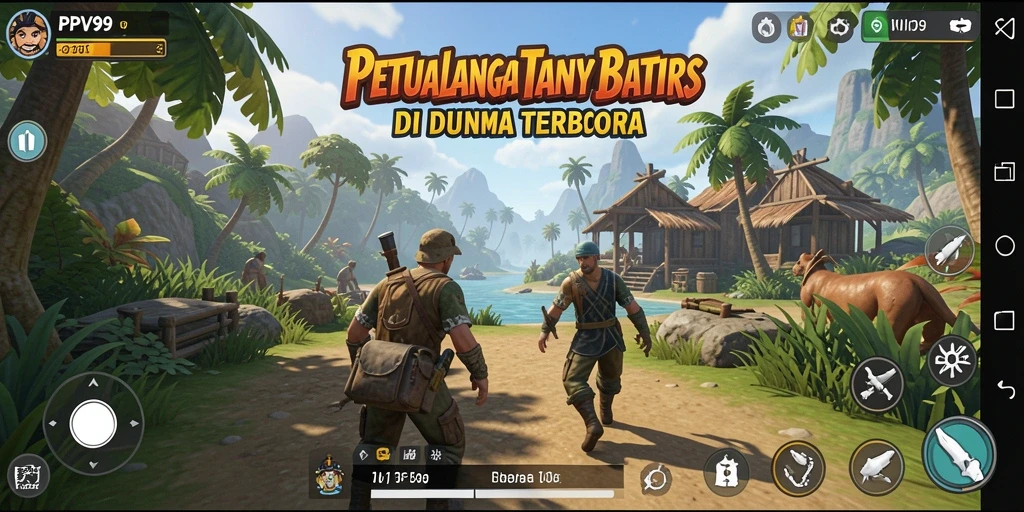Tampilan gameplay PPV99 yang menakjubkan di dunia terbuka.
