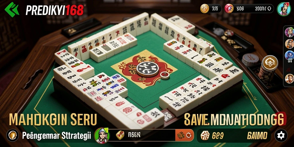Screenshot dari gameplay Mahjong yang menarik di PREDIKSI168.