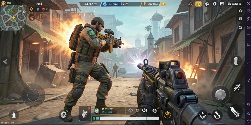 Screenshot menampilkan aksi gameplay seru di RAJA132 dengan grafis memukau.